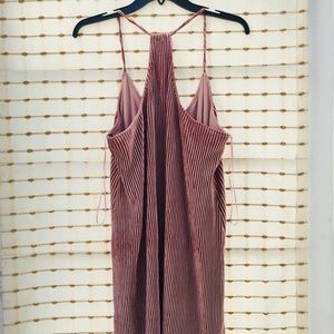 Nectar Velvet Pink Dress